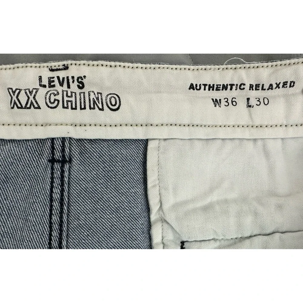 Levi's Men's‎ XX Chino Loose Straight Pleated Jeans Pants Size 36X30 New